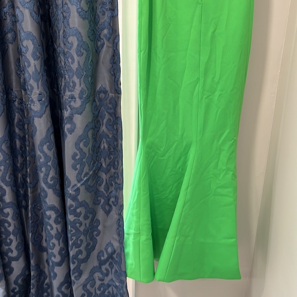 Solace london green halter open back maxi lime green - Picture 5 of 9